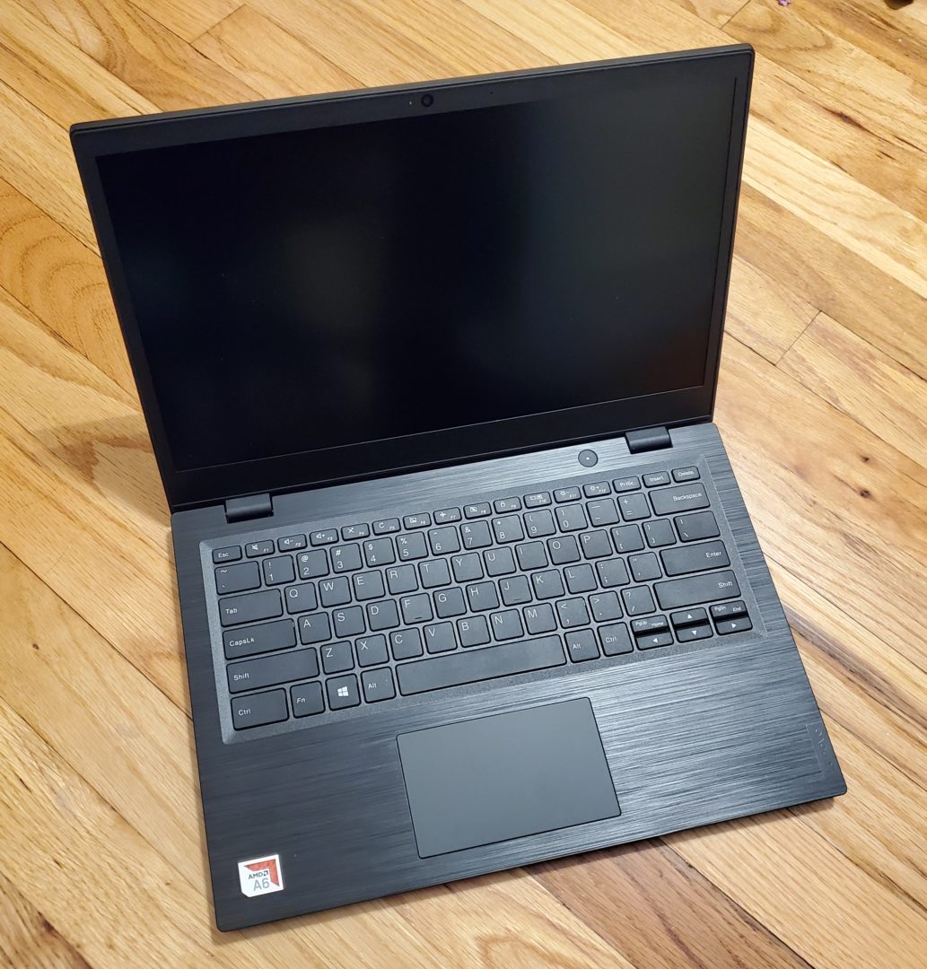 close up of a Lenovo 14w 81MQ Laptop