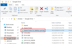 synchronize google drive with pc